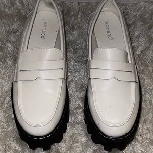 Platform chunky loafer